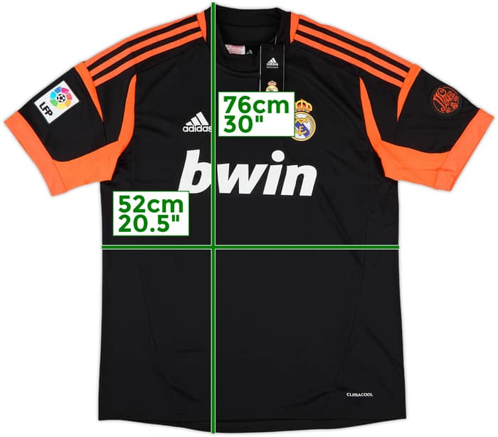 2012-13 Real Madrid GK S/S Shirt (XL.Boys)