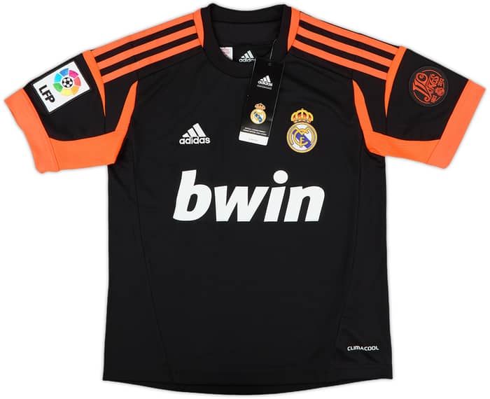 2012-13 Real Madrid GK S/S Shirt (XS.Boys)