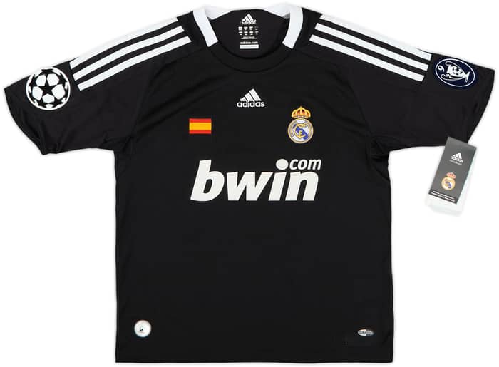 2008-09 Real Madrid CL Third Shirt (S.Boys)