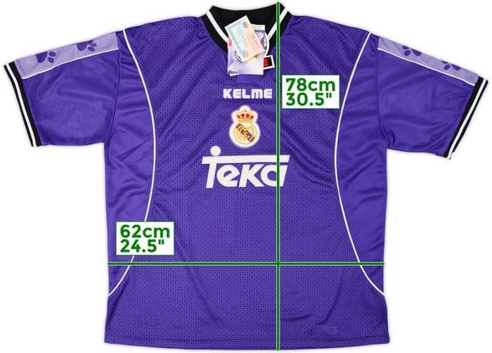 1997-98 Real Madrid Away Shirt (XL)