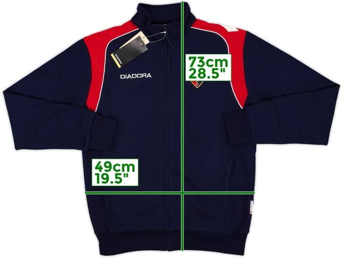 2008-09 Osasuna Diadora Track Jacket (M)