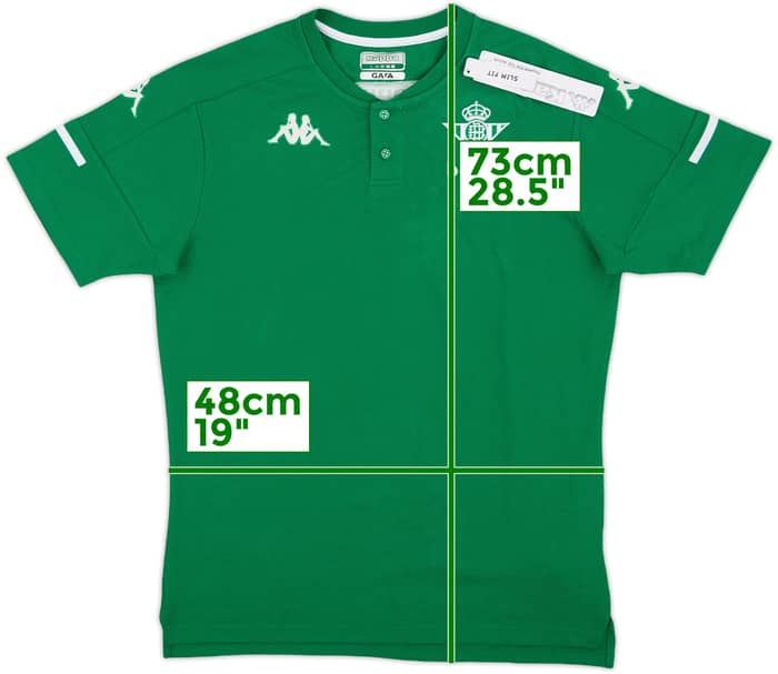 2020-21 Real Betis Kappa Polo Shirt (L)