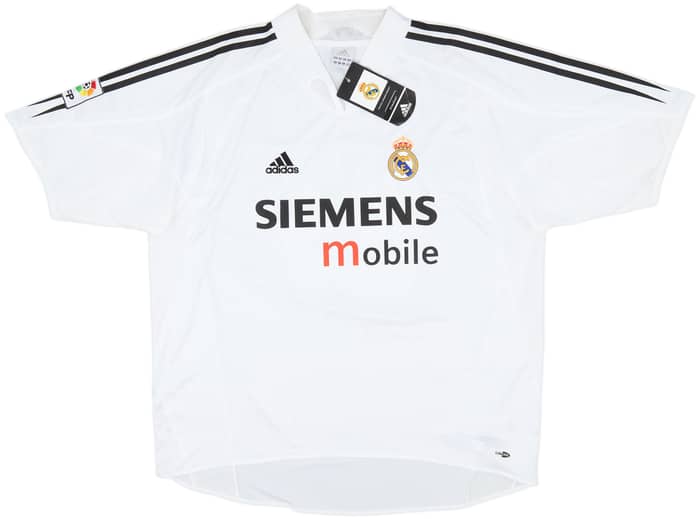 2004-05 Real Madrid Home Shirt Beckham #23 (XL)