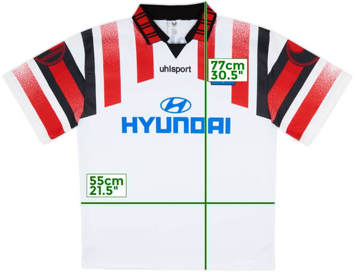 1995-96 Hamburg Home Shirt - 8/10 - (XL)