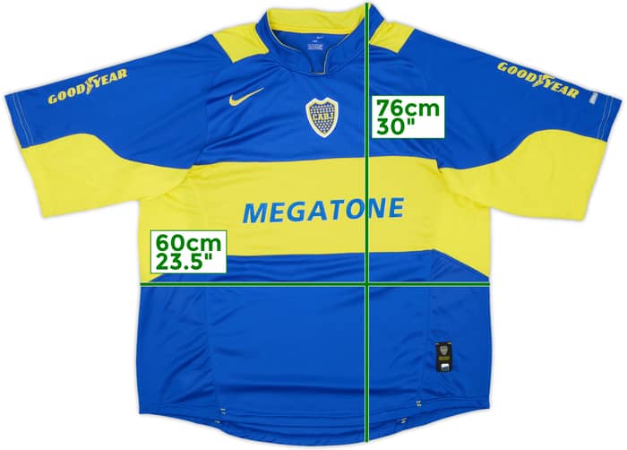 2005 Boca Juniors Home Shirt - 10/10 - (XL)