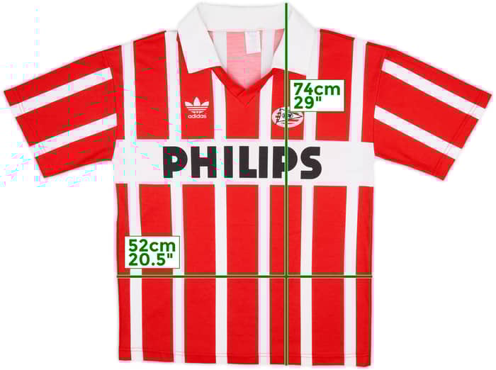 1990-92 PSV Home Shirt - 9/10 - (L)