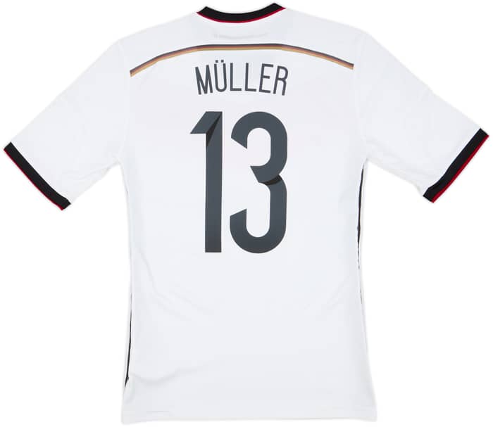 2014-15 Germany Home Shirt Muller #13 - 8/10 - (S)
