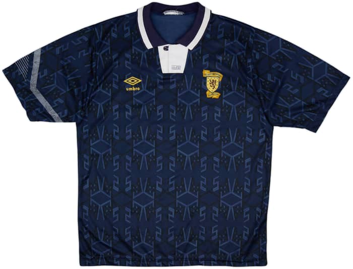 1991-94 Scotland Home Shirt - 8/10 - (L)