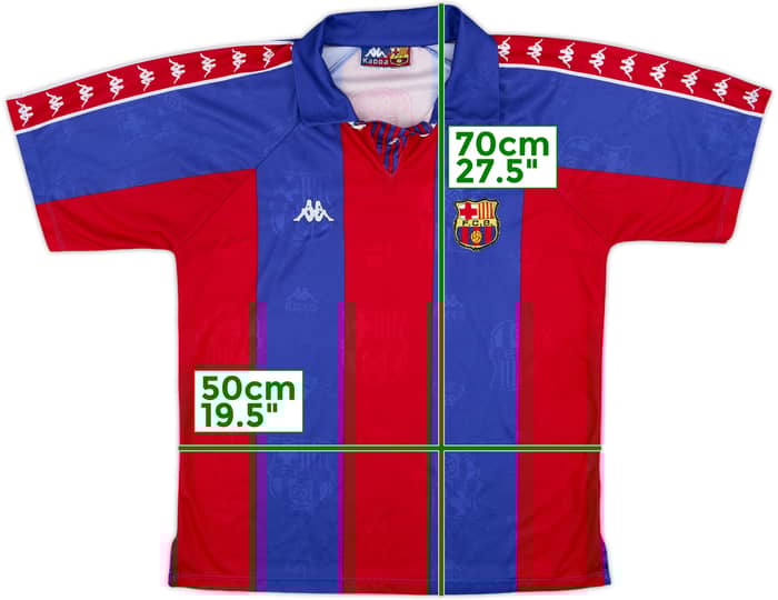 1993-95 Barcelona European Home Shirt - 8/10 - (M)