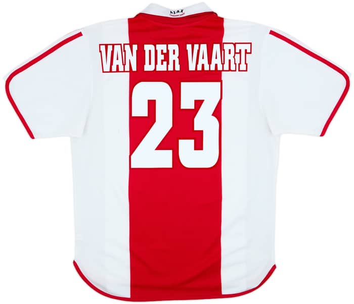 2000-01 Ajax Centenary Home Shirt Van Der Vaart #23 - 8/10 - (L)