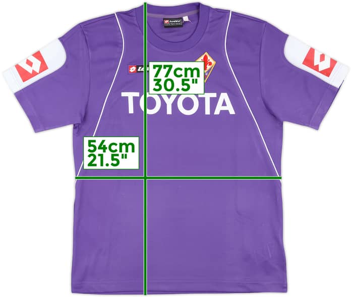 2005-07 Fiorentina Lotto Training Shirt - 9/10 - (XL)