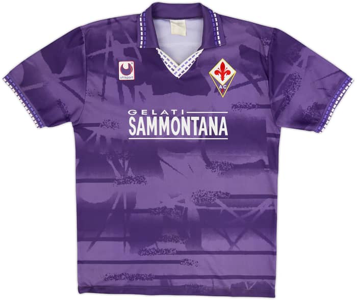 1994-95 Fiorentina Basic Home Shirt - 6/10 - (L)