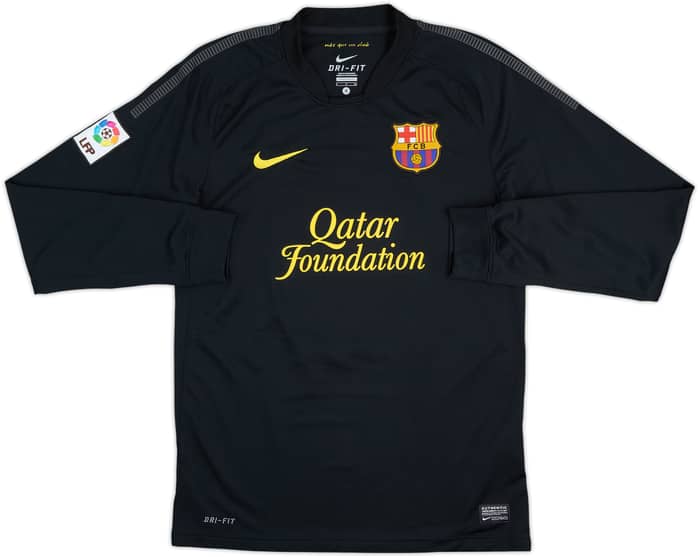 2011-12 Barcelona Away L/S Shirt Messi #10 - 10/10 - (S)
