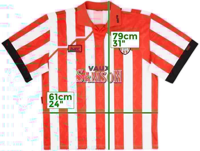 1994-96 Sunderland Home Shirt - 9/10 - (XL)