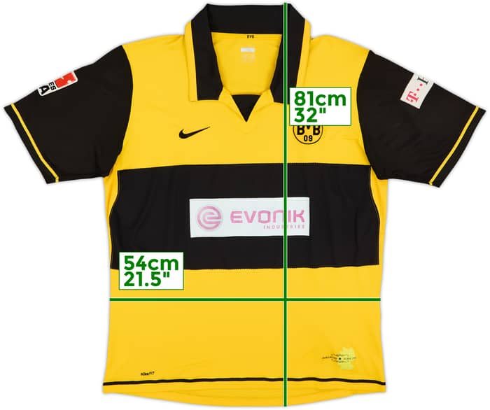 2007-08 Borussia Dortmund Home Shirt - 7/10 - (L)