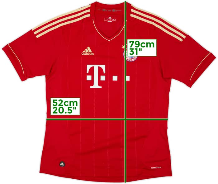 2011-13 Bayern Munich Home Shirt - 4/10 - (L)