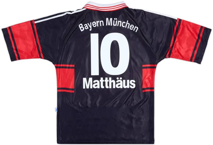 1997-99 Bayern Munich Home Shirt Matthaus #10 - 6/10 - (M)