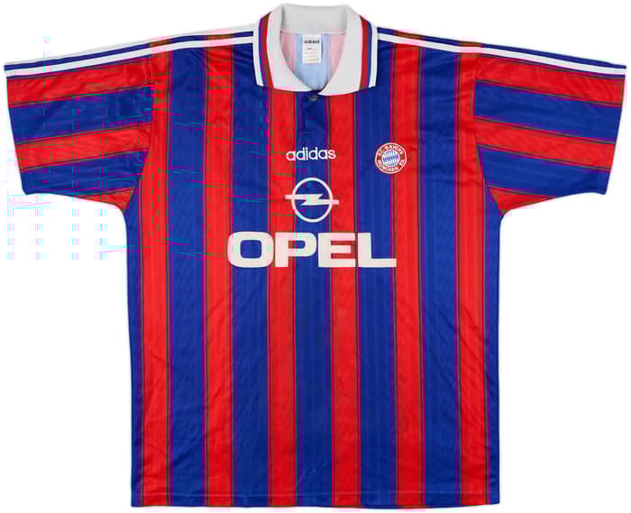 1995-97 Bayern Munich Home Shirt Scholl #7 - 4/10 - (XL)