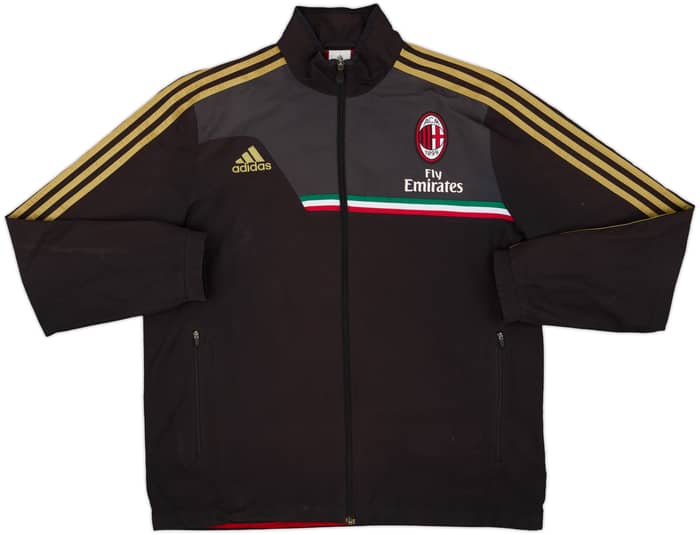 2013-14 AC Milan adidas Track Jacket - 7/10 - (L/XL)