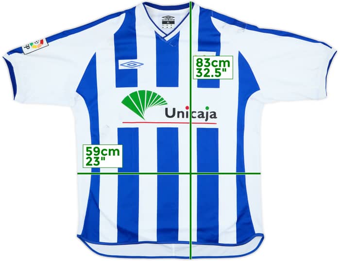 2001-02 Malaga Home Shirt D.Silva #9 - 4/10 - (XL)