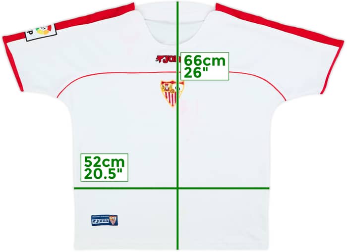 2002-03 Sevilla Home Shirt - 4/10 - (L)