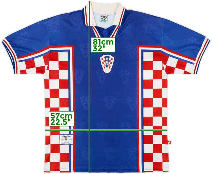 1998-01 Croatia Away Shirt - 8/10 - (L)