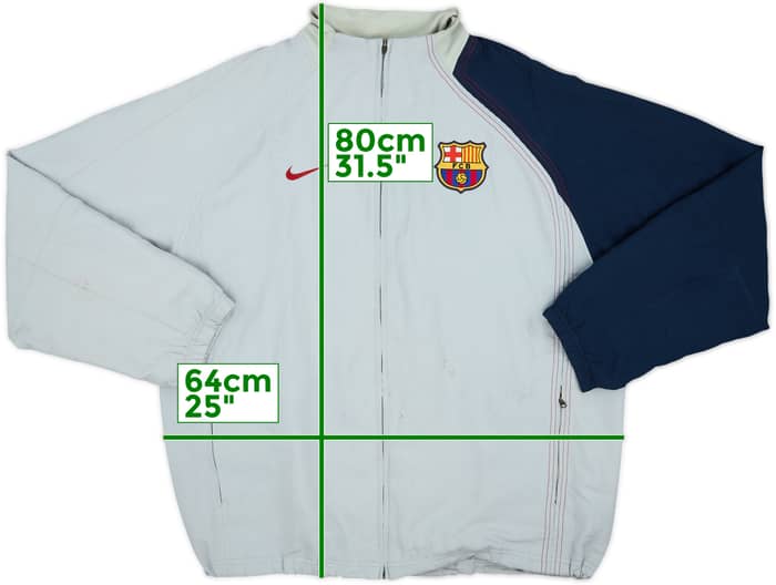 2004-05 Barcelona Nike Track Jacket - 6/10 - (XL)