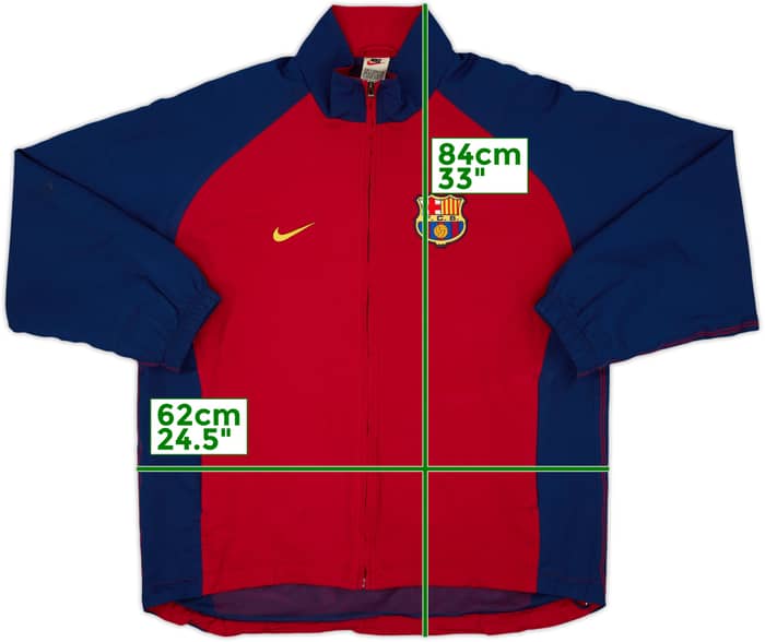 2008-09 Barcelona Nike Track Jacket - 8/10 - (M)