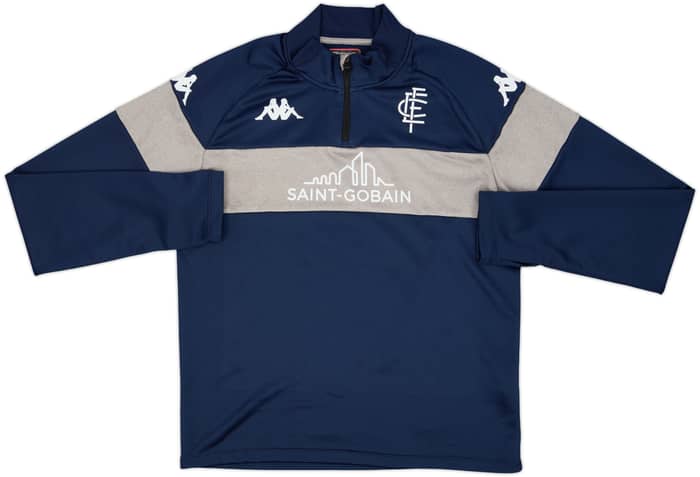 2022-23 Empoli Kappa 1/4 Zip Training Top - 8/10 - (L)