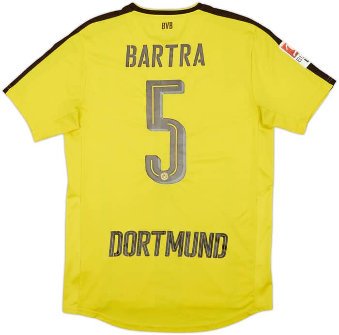 2016-17 Borussia Dortmund Home Shirt Bartra #5 - 5/10 - (M)