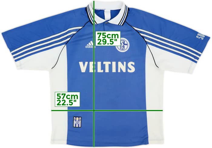 1998-00 Schalke Home Shirt - 5/10 - (L)