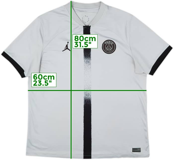 2022-23 Paris Saint-Germain Away Shirt - 8/10 - (XL)