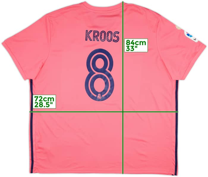 2020-21 Real Madrid Away Shirt Kroos #8 - 8/10 - (3XL)