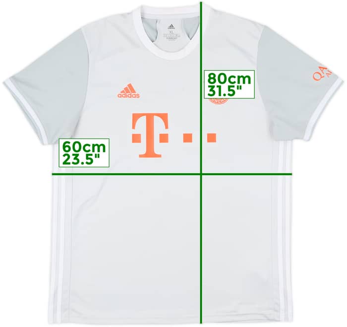 2020-21 Bayern Munich Away Shirt - 8/10 - (XL)