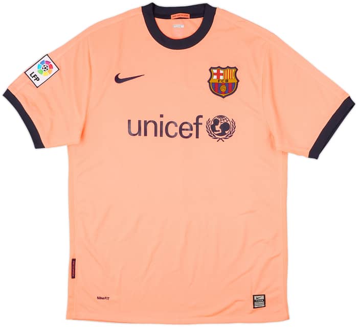 2009-10 Barcelona Away Shirt A. Iniesta #8 - 7/10 - (M)