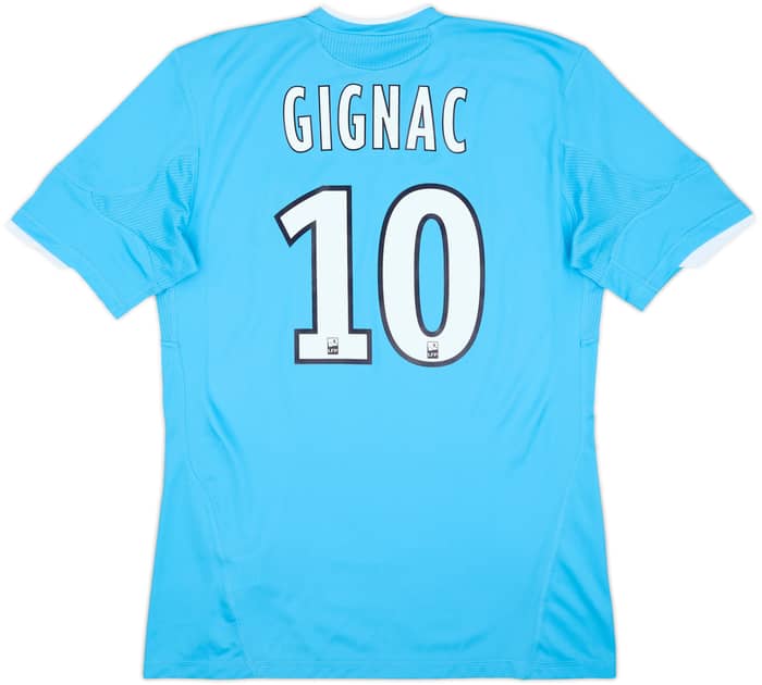 2010-11 Olympique Marseille Away Shirt Gignac #10 - 8/10 - (M)