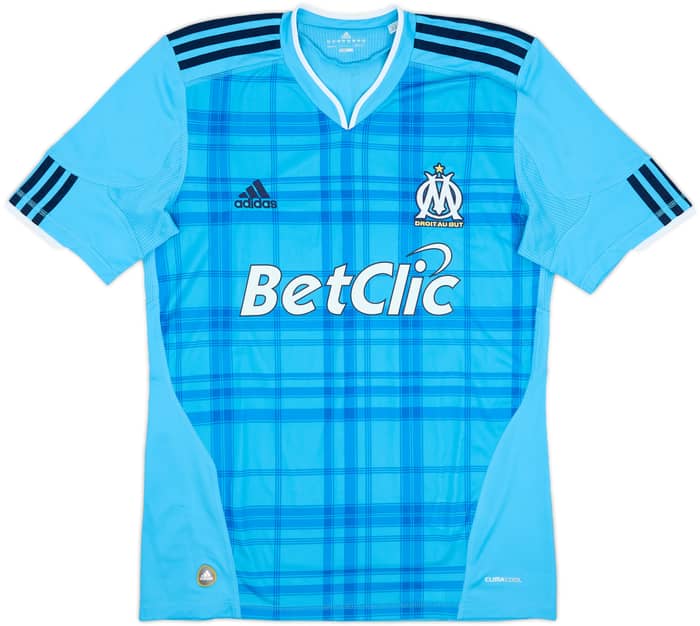 2010-11 Olympique Marseille Away Shirt Gignac #10 - 8/10 - (M)