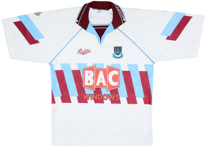 1991-92 West Ham Third Shirt - 7/10 - (L)
