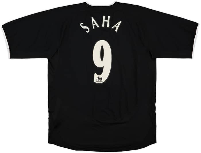 2003-05 Manchester United Away Shirt Saha #9 - 8/10 - (L)