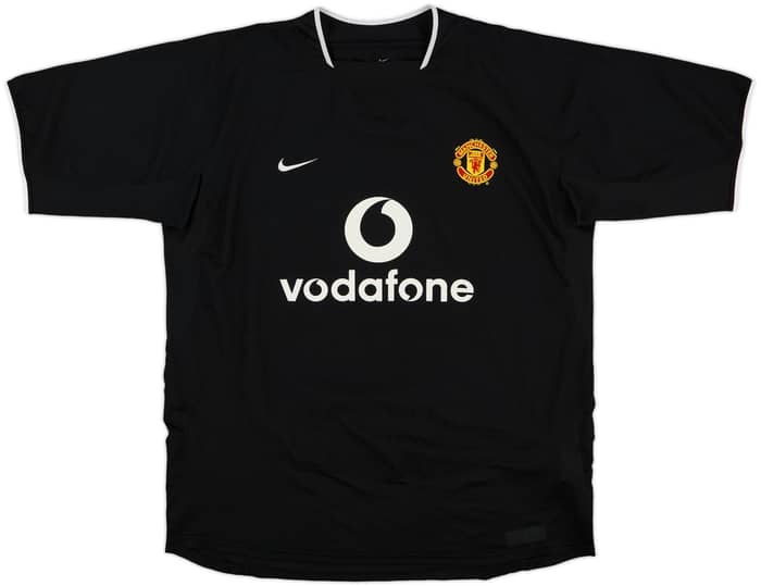 2003-05 Manchester United Away Shirt Saha #9 - 8/10 - (L)