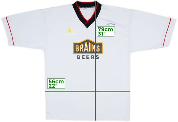 1995-96 Cardiff Away Shirt - 9/10 - (L)