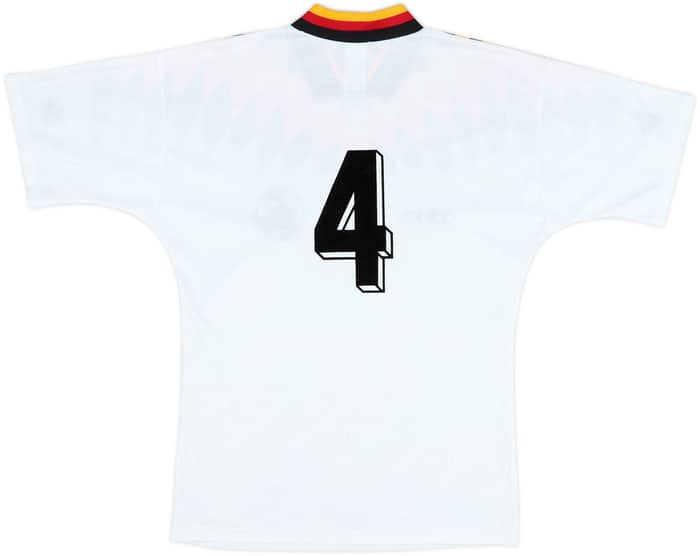 1994-96 Germany Home Shirt #4 - 8/10 - (S)
