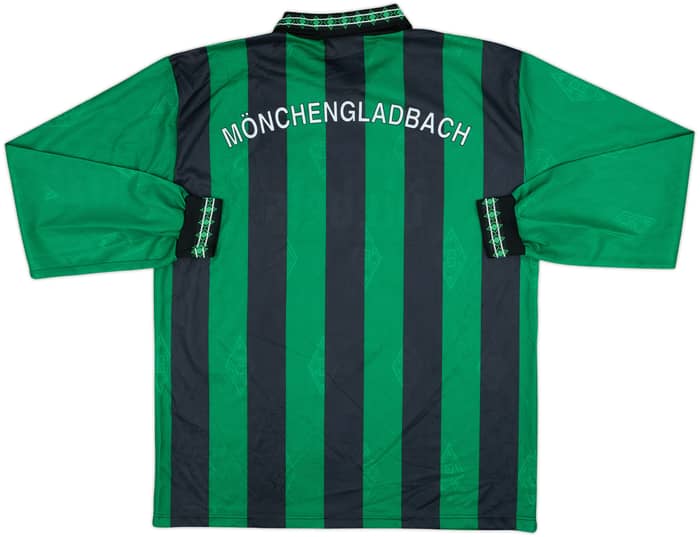 1995-96 Borussia Monchengladbach Away L/S Shirt - 8/10 - (L)