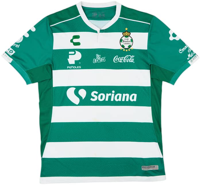 2018-19 Santos Laguna Home Shirt - 5/10 - (XL)