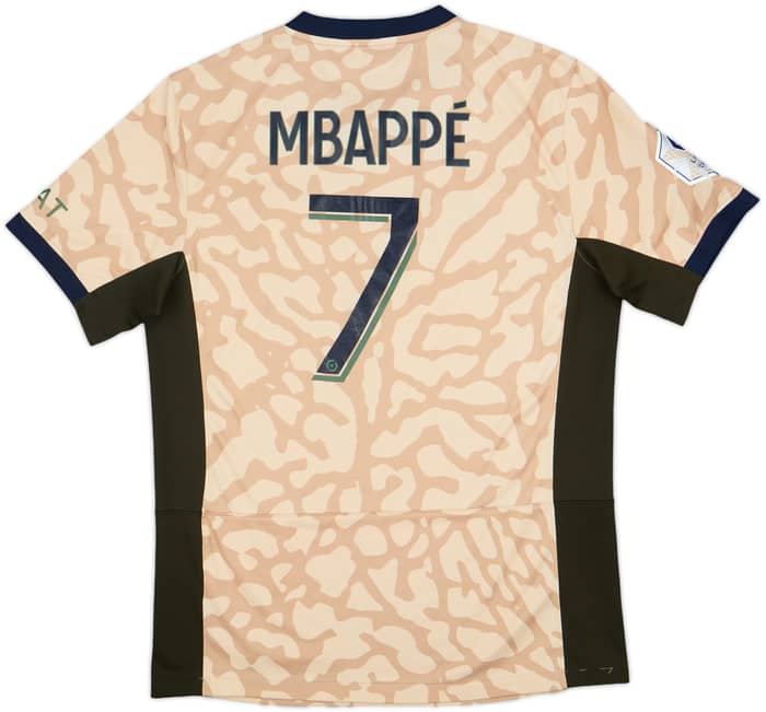 2023-24 Paris Saint-Germain Fourth Shirt Mbappe #7 - 6/10 - (M)
