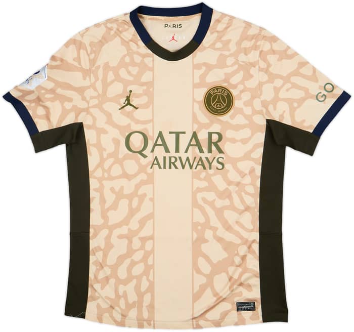 2023-24 Paris Saint-Germain Fourth Shirt Mbappe #7 - 6/10 - (M)