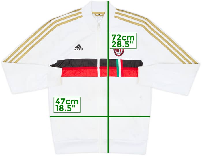 2013-14 AC Milan adidas Track Jacket - 5/10 - (S)