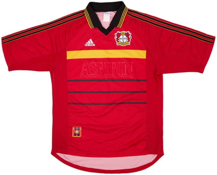 1998-00 Bayer Leverkusen Home Shirt #14 - 3/10 - (L)