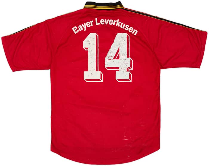 1998-00 Bayer Leverkusen Home Shirt #14 - 3/10 - (L)