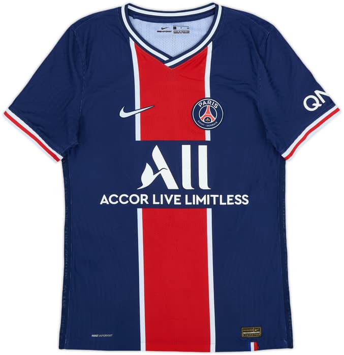 2020-21 Paris Saint-Germain Authentic Home Shirt NeymarJr #10 - 9/10 - (S)